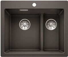 Мойка Blanco PLEON 6 Split SILGRANIT PuraDur антрацит