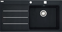 Мойка Franke MTF 611 чаша справа, оникс