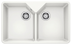 Мойка Blanco Villae Double глянцевый белый