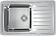 Мойка Alveus Galeo 20 FI 79 нержавеющая сталь атласная
