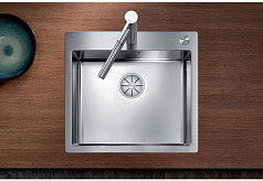 Мойка Blanco CLARON 500-IF/A Durinox® отводная арматура InFino® нержавеющая сталь durinox