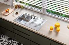 Мойка Alveus Elegant 30 нержавеющая сталь атласная