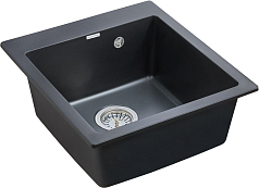 Мойка Paulmark Zemar черный металлик