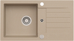 Мойка Alveus Genesis Amaro 130 бежевый