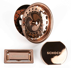 Декоративная фурнитура Schock 629392COP медь
