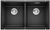 Купить Мойка Blanco SUBLINE 350/350-U SILGRANIT отводная арматура InFino® антрацит preview 1