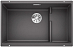 Купить Мойка Blanco SUBLINE 700-U Level SILGRANIT отводная арматура InFino® темная скала preview 1