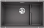 Мойка Blanco SUBLINE 700-U Level SILGRANIT отводная арматура InFino® темная скала