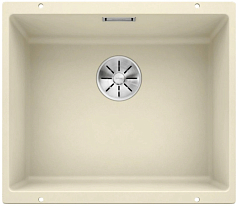 Мойка Blanco SUBLINE 500-U SILGRANIT отводная арматура InFino® жасмин