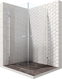 Душевое ограждение Ambassador Abner 10011106 (Niagara Premium)