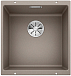 Купить Мойка Blanco SUBLINE 400-U SILGRANIT отводная арматура InFino® серый беж preview 1