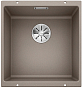Мойка Blanco SUBLINE 400-U SILGRANIT отводная арматура InFino® серый беж