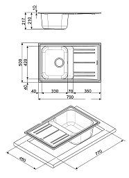 Мойка Smeg LZ791P