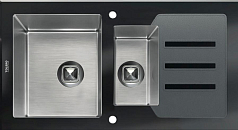 Мойка Tolero Ceramic Glass TG-920K черный