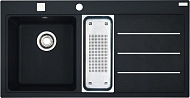 Мойка Franke MTF 651-100 чаша слева, оникс