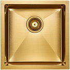 Мойка Paulmark Gerberg брашированное золото