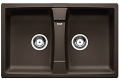 Мойка Blanco LEXA 8 SILGRANIT PuraDur кофе