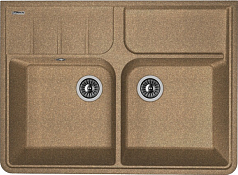 Мойка Florentina Вилладжио коричневый