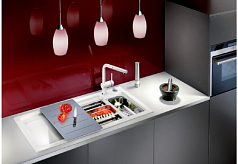 Мойка Blanco AXON II 6 S (чаша справа) керамика клапан-автомат InFino®