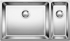 Мойка Blanco ANDANO 500/180-U, чаша слева клапан-автомат