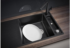 Мойка Blanco AXIA III XL 6 S доска стекло клапан-автомат InFino® черный