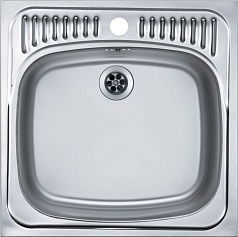 Мойка Alveus Basic 130 нержавеющая сталь полированная