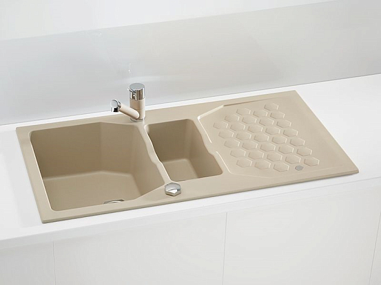 Мойка Alveus Sensual 70 бежевая галька preview 2