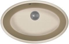 Мойка Florentina Вега Овал серый