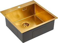 Мойка Paulmark Velten золото брашированное