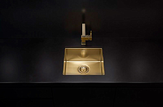 Мойка Alveus Quadrix 30 Monarch золото матовая