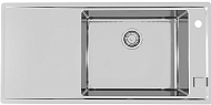 Мойка Alveus Stricto 30 нержавеющая сталь матовая, чаша справа