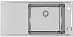 Купить Мойка Alveus Stricto 30 нержавеющая сталь матовая, чаша справа preview 1