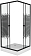 Душевой уголок Niagara NG-009 Q black