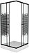 Купить Душевой уголок Niagara NG-009 Q black preview 1