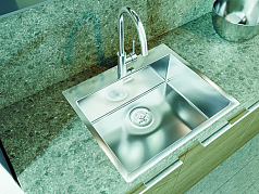 Мойка Florentina Логика-HM 600.510.10.10 нержавеющая сталь