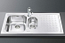 Мойка SMEG LV100FD-3 фото 2 Купить Мойка SMEG LV100FD-3 preview 2