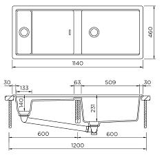 Мойка Schock PREPSTATION 120D CRISTADUR магма