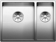 Мойка Blanco Claron 340/180-IF/N чаша слева нержавеющая сталь зеркальная полировка