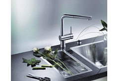 Мойка Blanco Claron 180-IF/N нержавеющая сталь зеркальная полировка