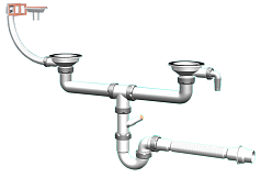Мойка Florentina Логика-HM 800.510.20.10 нержавеющая сталь