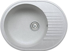 Мойка Tolero Classic R-122 серый-металлик