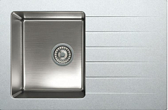 Мойка Tolero Twist TTS-760 серый-металлик