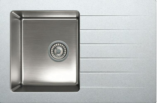 Мойка Tolero Twist TTS-760 серый-металлик preview 1