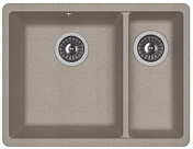 Мойка Florentina Вега 335/160 серый шёлк