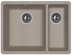 Мойка Florentina Вега 335/160 серый шёлк