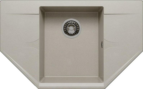 Мойка Polygran Riff-800 серый preview 1