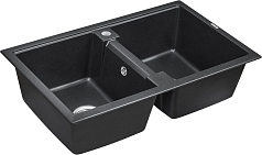 Мойка Paulmark Zwilling черный