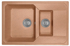 Мойка Bamboo Кардинал 760К терракота