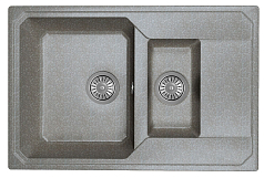 Мойка Bamboo Кардинал 760К черный