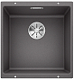 Мойка Blanco SUBLINE 400-U SILGRANIT отводная арматура InFino® темная скала